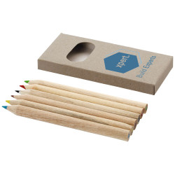 Set de 6 lapices de colores Ayola