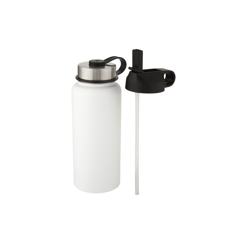 Bidon deportivo con aislamiento de cobre al vacio de 1 l con 2 tapas Supra