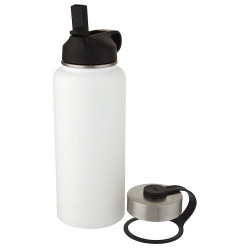 Bidon deportivo con aislamiento de cobre al vacio de 1 l con 2 tapas Supra