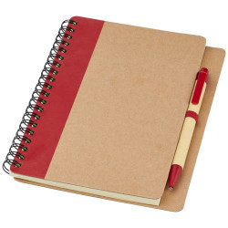 Libreta de papel reciclado con boligrafo Priestly