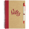 Libreta de papel reciclado con boligrafo Priestly