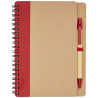 Libreta de papel reciclado con boligrafo Priestly