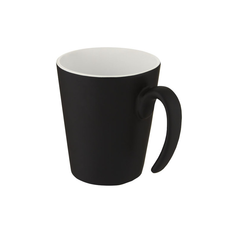 Taza de ceramica con asa de 360 ml Oli