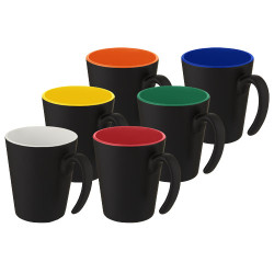 Taza de ceramica con asa de 360 ml Oli