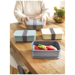 Fiambrera de plastico reciclado Dovi