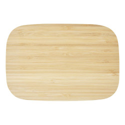 Fiambrera de acero inoxidable con tapa de bambu Tite