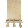 Tabla de quesos imantada con acesorios de bambu Mancheg