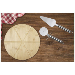 Set de bambu para pizzas Mangiary
