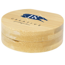 Espejo de bolsillo de bambu Afrodit