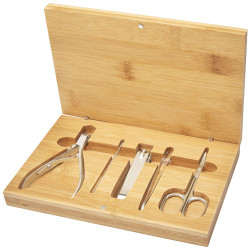 Set de manicura de bambu de 5 piezas Ladia