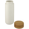 Vaso de ceramica de 300 ml con tapa de bambu Lumi