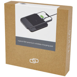 Base de carga inalambrica de primera calidad de 15 W Hybrid