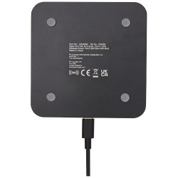 Base de carga inalambrica de primera calidad de 15 W Hybrid