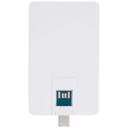 Memoria USB de 64 GB con tipo C y USB A 30 Duo slim