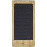 Bateria externa solar de bambu de 8000 mAh Alata