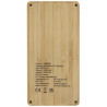 Bateria externa solar de bambu de 8000 mAh Alata