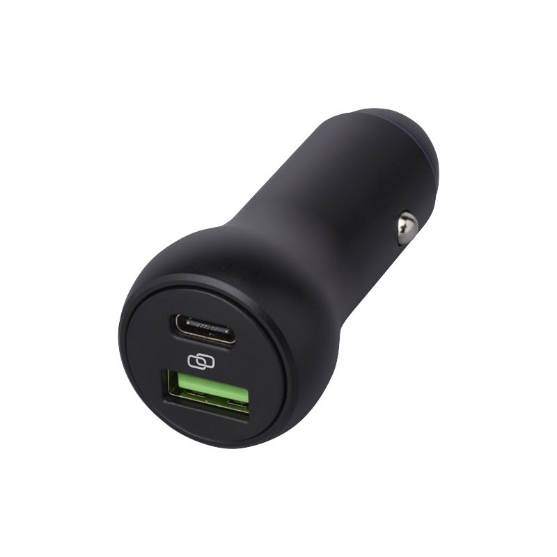 Cargador de coche USB C USB A de 55 W dual Pilot