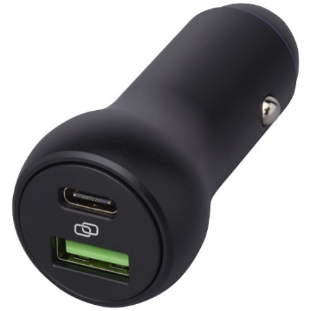 Cargador de coche USB C USB A de 55 W dual Pilot