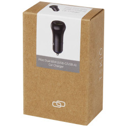 Cargador de coche USB C USB A de 55 W dual Pilot