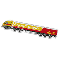 Regla de plastico reciclado con forma de camion de 15 cm Tait