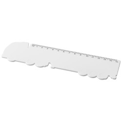 Regla de plastico reciclado con forma de camion de 15 cm Tait