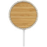 Base de carga inalambrica de bambu de 10 W Terrazzo
