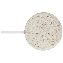 Base de carga inalambrica de bambu de 10 W Terrazzo