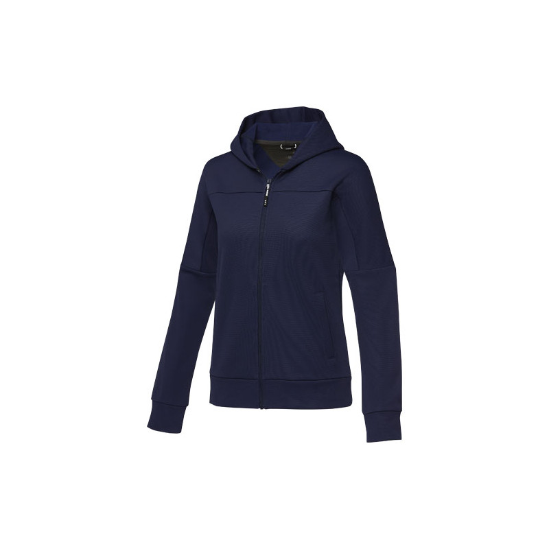 Chaqueta de punto con cremallera entera de alto rendimiento para mujer Nubia