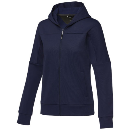 Chaqueta de punto con cremallera entera de alto rendimiento para mujer Nubia