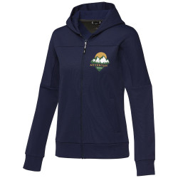 Chaqueta de punto con cremallera entera de alto rendimiento para mujer Nubia