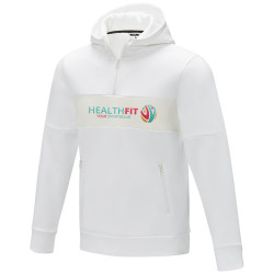 Jersey anorak con capucha con media cremallera para hombre Sayan