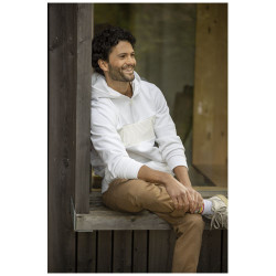 Jersey anorak con capucha con media cremallera para hombre Sayan