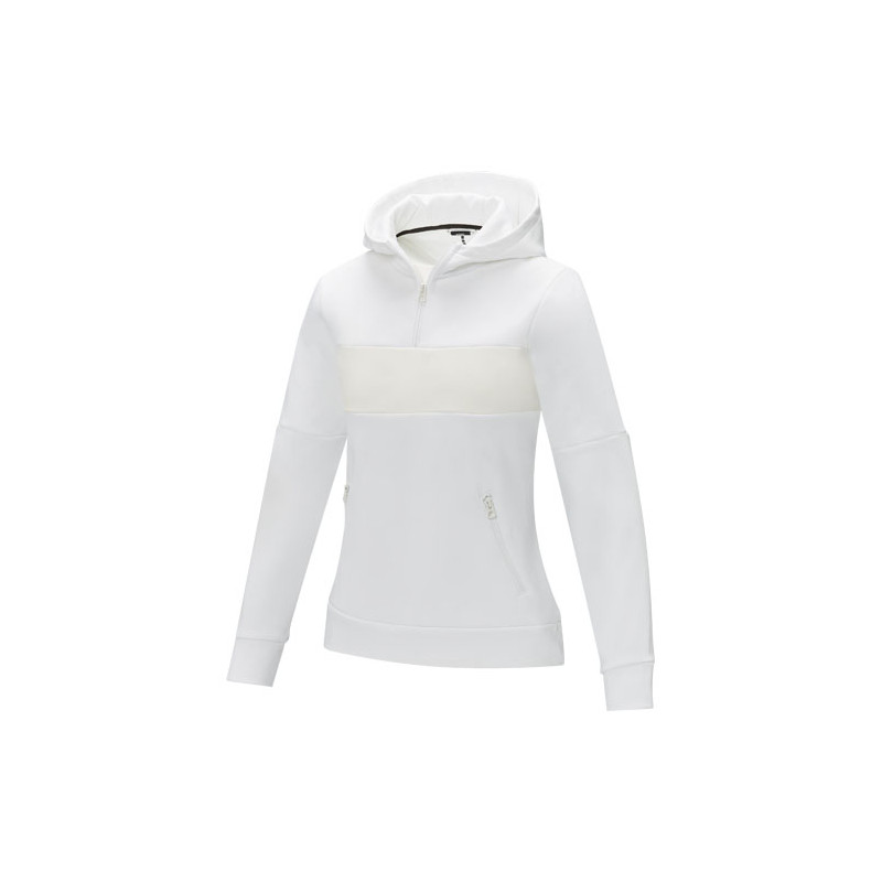 Sudadera anorak con capucha con media cremallera para mujer Sayan