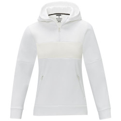 Sudadera anorak con capucha con media cremallera para mujer Sayan
