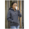 Sudadera anorak con capucha con media cremallera para mujer Sayan