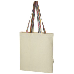 Bolsa Tote de algodon reciclado de 180 g m de 5 l Rainbow