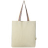 Bolsa Tote de algodon reciclado de 180 g m de 5 l Rainbow