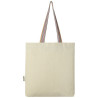 Bolsa Tote de algodon reciclado de 180 g m de 5 l Rainbow