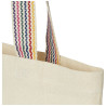 Bolsa Tote de algodon reciclado de 180 g m de 5 l Rainbow