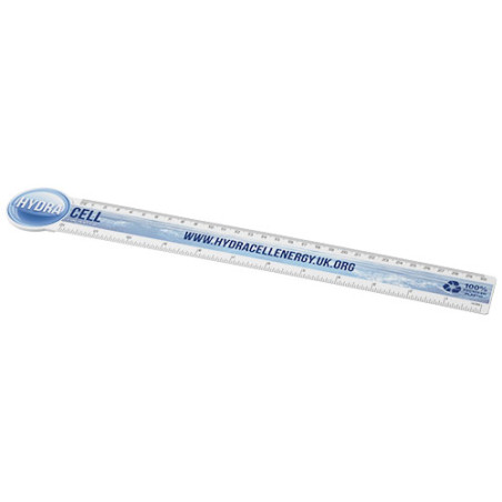 Regla de plastico reciclado con forma de circulo de 30 cm Tait