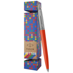 Parker set de regalo con boligrafo Jotter Cracker tinta azul