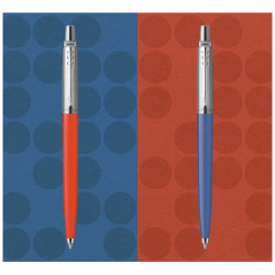 Parker set de regalo con boligrafo Jotter Cracker tinta azul