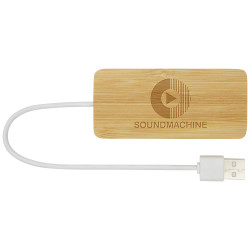 Hub USB de bambu Tapas