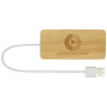 Hub USB de bambu Tapas