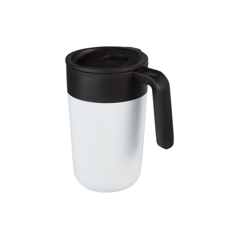 Taza de 400 ml con doble pared reciclada Nordia
