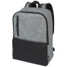 Mochila para portatil de 15 reciclada GRS en dos tonos de 14 L Reclaim