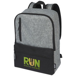 Mochila para portatil de 15 reciclada GRS en dos tonos de 14 L Reclaim