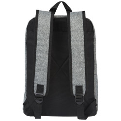 Mochila para portatil de 15 reciclada GRS en dos tonos de 14 L Reclaim