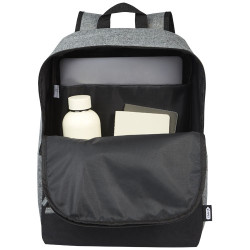 Mochila para portatil de 15 reciclada GRS en dos tonos de 14 L Reclaim