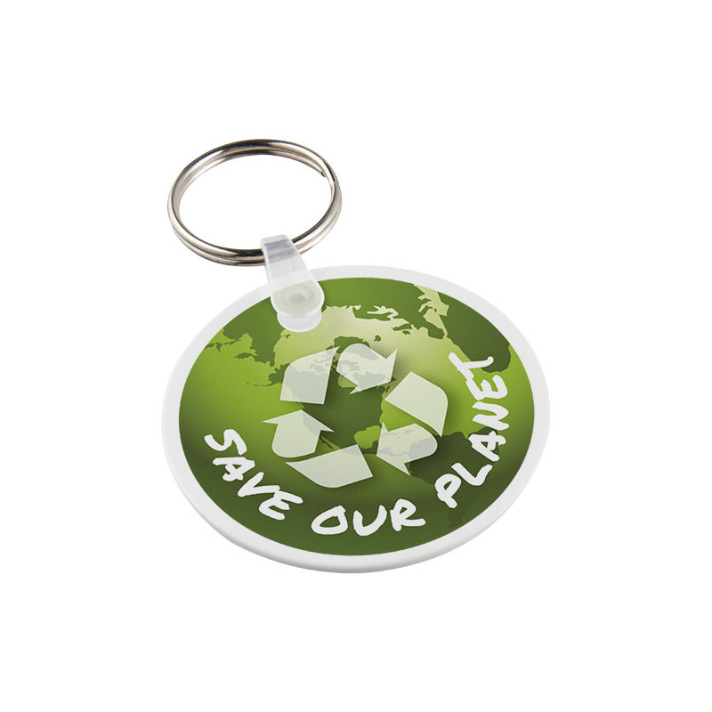 Llavero reciclado en forma de circulo Tait